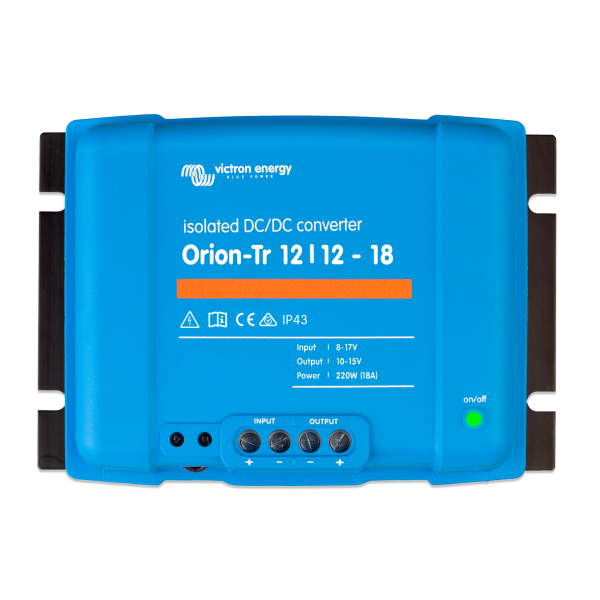 Orion-Tr 12/12-18A (220W) Isolated DC-DC converter