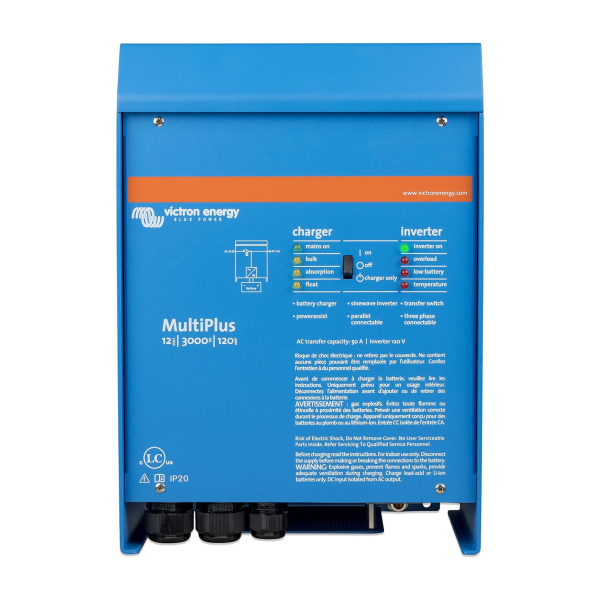MultiPlus 12/3000/120-50 120V VE.Bus (UL 1741 & 458)