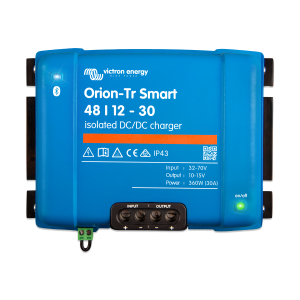 Orion-Tr-Smart-48-12-30-top.png Orion-Tr Smart 48/12-30A (360W) Isolated DC-DC charger