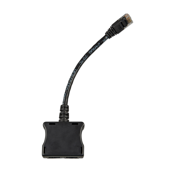 RJ45-splitter 1xRJ45 male/15cm cable/2xRJ45 female