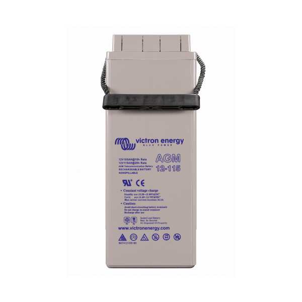 12V/115Ah AGM Telecomm Battery (M8)