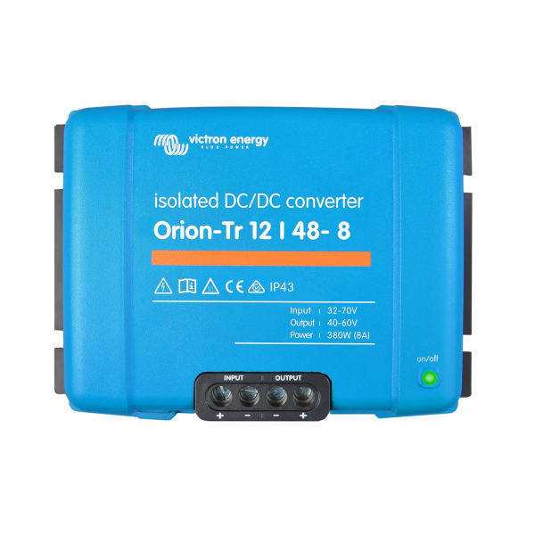 Orion-Tr 12/48-8A (380W) Isolated DC-DC converter