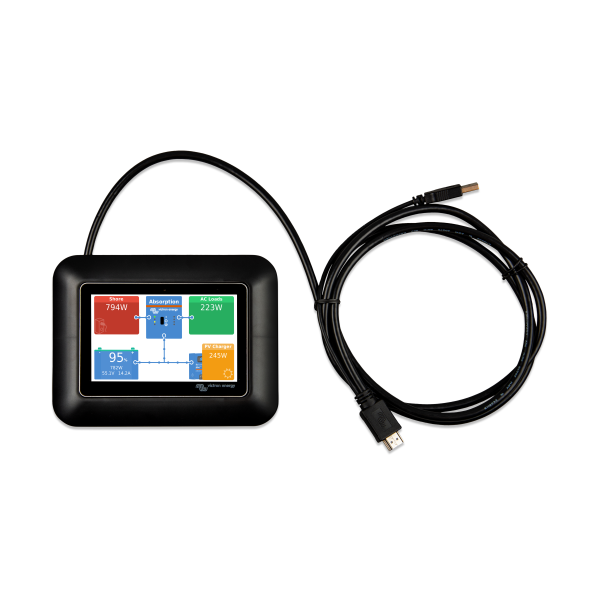 GX Touch 50 adapter for CCGX cut-out